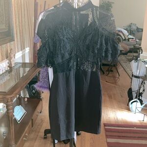 NWT Lace black dress